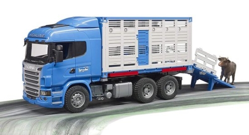 Bruder Scania vrachtwagen diertransport 